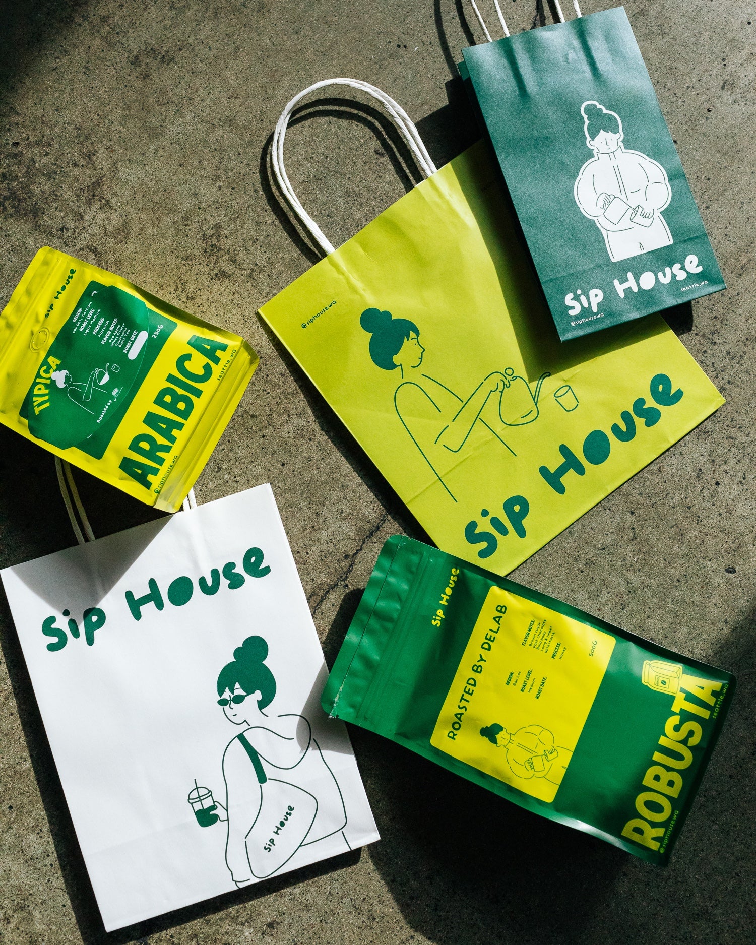 Robusta Beans (500g~18oz) | Sip House Seattle